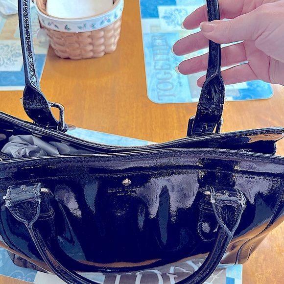 Kate spade ♠️ black patented leather bag - Picture 11 of 16